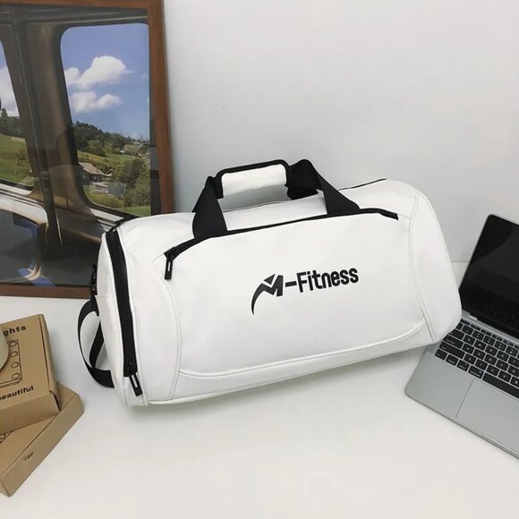 Sports Large Capacity Oxford Gym Fitness Duffle Bag with shoulder handle - Picture 4 of 9